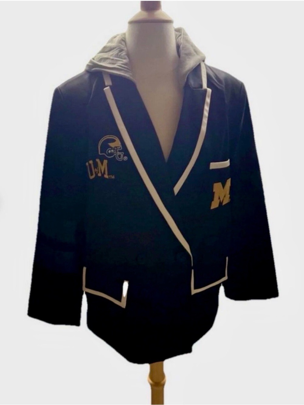 The Wild Collective x Anthropologie NCAA NWT Blazer University of Michigan S